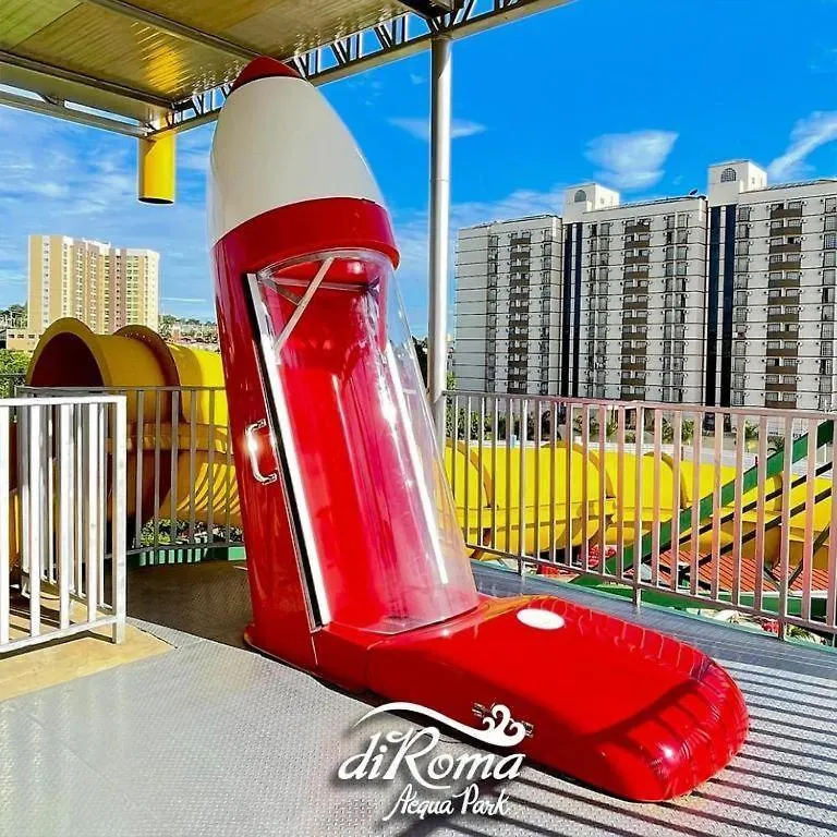 Imperio Romano - Bonus 1 Dia No Acqua Park Vulcao - Caldas Novas Lägenhetshotell